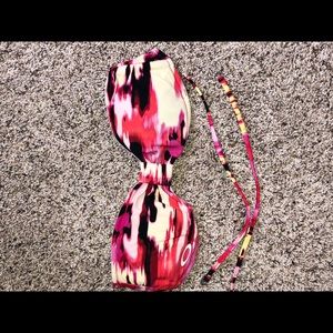 Bandeau bikini top